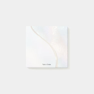 Modern Abstract iriserend bericht merkt het op Post-it® Notes