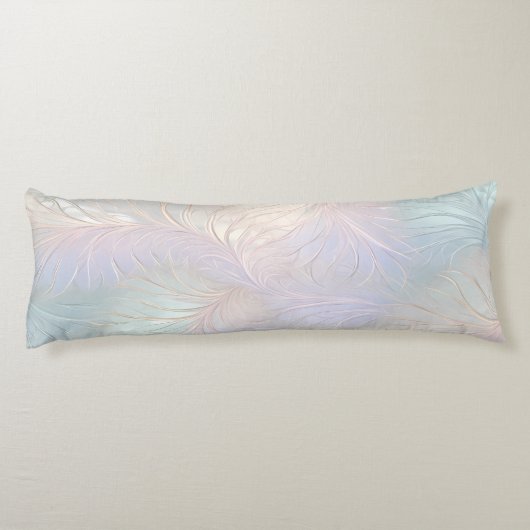 Modern Abstract iriserend lichaamskussen (Achterkant)