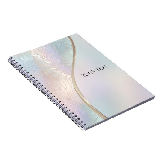 Modern Abstract iriserend Notitieboek (Rechterzijde)