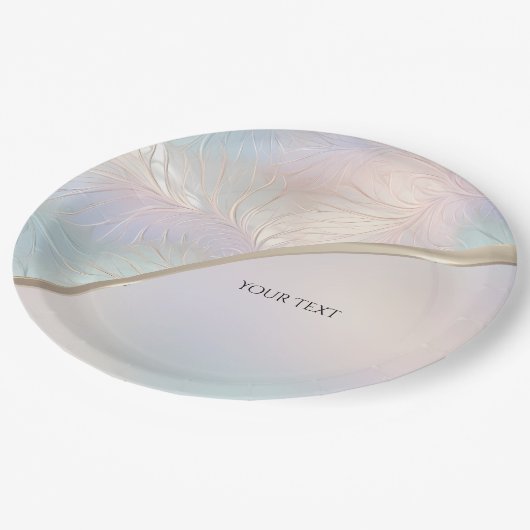 Modern Abstract iriserend papier Bord (Gekanteld)