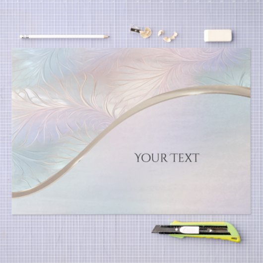 Modern Abstract iriserend tissuepapier (Craft)