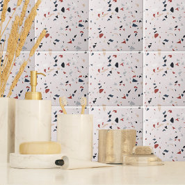 Modern Abstract Italiaans Terrazzo Naadloos Patroo Tegeltje