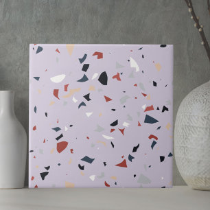 Modern Abstract Italiaans Terrazzo Naadloos Patroo Tegeltje