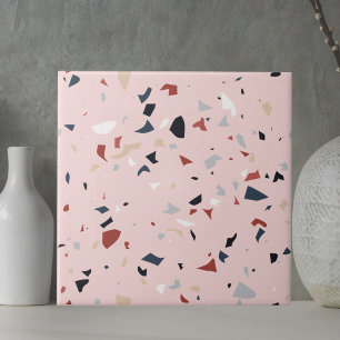 Modern Abstract Italiaans Terrazzo Naadloos Patroo Tegeltje