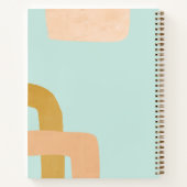 Modern Abstract Kamerplant Garden Journal Notitieboek (Achterkant)