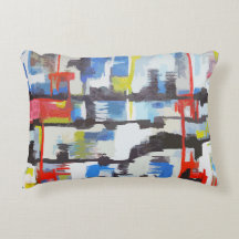 Modern Abstract Kleurrijk Grafisch Dubbelzijdig