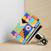 Modern Abstract kleurrijk interieurontwerp Visitekaartje