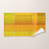 Modern Abstract | Kleurrijke Citrus kleuren Bad Handdoek (Handdoek)