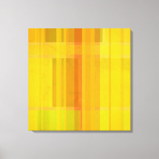 Modern Abstract | Kleurrijke Citrus kleuren Canvas Afdruk