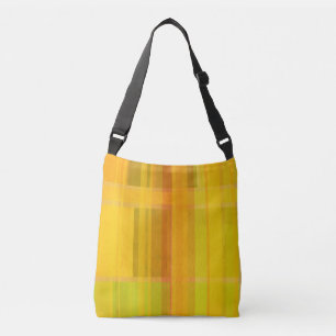 Modern Abstract Kleurrijke Citrus kleuren Crossbody Tas