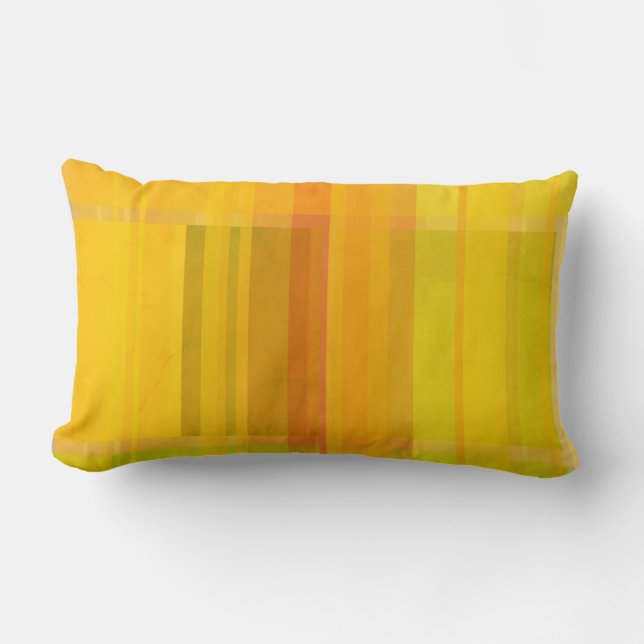 Modern Abstract | Kleurrijke Citrus kleuren Kussen (Voorkant)