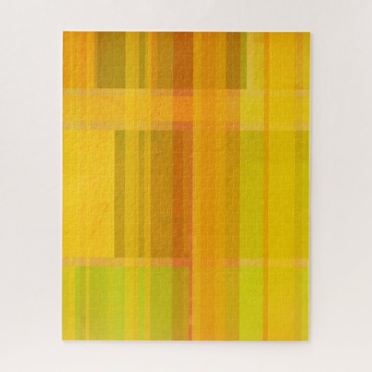 Modern Abstract | Kleurrijke Citrus kleuren Legpuzzel (Verticaal)