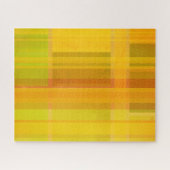 Modern Abstract | Kleurrijke Citrus kleuren Legpuzzel (Horizontaal)