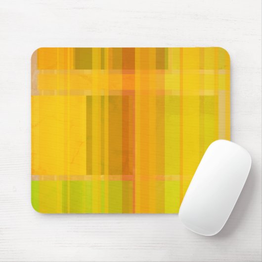 Modern Abstract | Kleurrijke Citrus kleuren Muismat (Met muis)