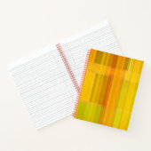 Modern Abstract | Kleurrijke Citrus kleuren Notitieboek (Binnen)