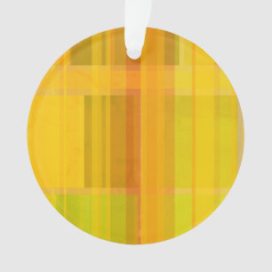Modern Abstract   Kleurrijke Citrus kleuren Ornament