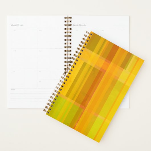 Modern Abstract | Kleurrijke Citrus kleuren Planner (Display)