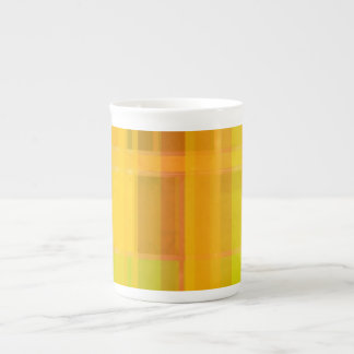 Modern Abstract | Kleurrijke Citrus kleuren Porselein Kop