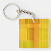 Modern Abstract | Kleurrijke Citrus kleuren Sleutelhanger (Voorkant)
