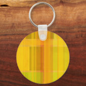 Modern Abstract | Kleurrijke Citrus kleuren Sleutelhanger (Voorkant)