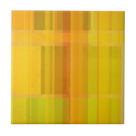 Modern Abstract | Kleurrijke Citrus kleuren Tegeltje (Voorkant)