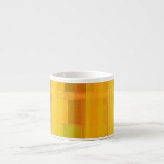 Modern Abstract | Kleurrijke Citruskleuren Espresso Kop