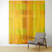 Modern Abstract | Kleurrijke Citruskleuren Wandkleed (In situ)