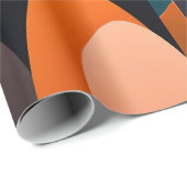 Modern Abstract kunst inpakpapier (Rol Hoek)