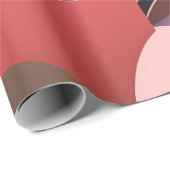 Modern Abstract kunst inpakpapier (Rol Hoek)