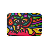 Modern Abstract kunstgezicht Badmat (Voorkant)