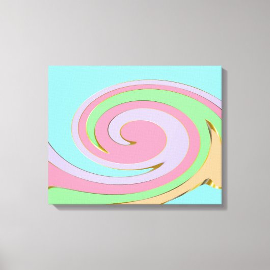 Modern Abstract kunstschilderCanvas Canvas Afdruk (Voorkant)