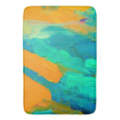 Modern Abstract kunstwerk Badmat (Voorkant Verticaal)