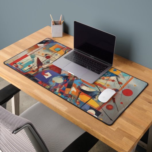 Modern Abstract kunstwerk Bureaumat (Kantoor 2)