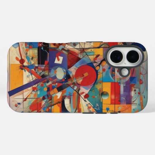 Modern Abstract kunstwerk Case-Mate iPhone Case (Achterkant (horizontaal))