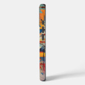 Modern Abstract kunstwerk Case-Mate iPhone Case (Achterkant / Links)