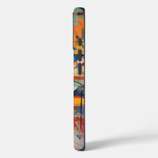Modern Abstract kunstwerk Case-Mate iPhone Case (Achterkant / Links)