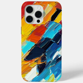 Modern Abstract kunstwerk iPhone 15 Pro Max Hoesje