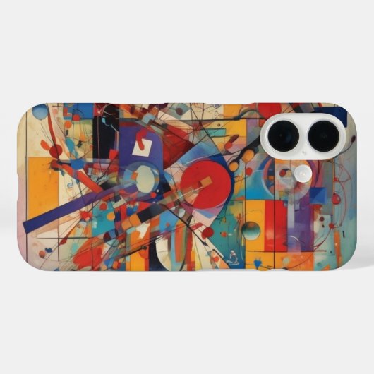 Modern Abstract kunstwerk Case-Mate iPhone Case (Achterkant (horizontaal))
