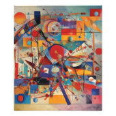 Modern Abstract kunstwerk Foto Afdruk (Voorkant)