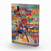 Modern Abstract kunstwerk Fotoblokken (Rechts)