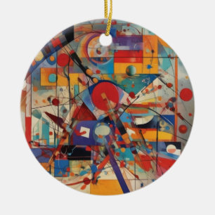 Modern Abstract kunstwerk Keramisch Ornament