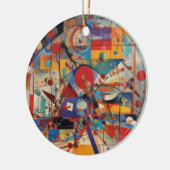 Modern Abstract kunstwerk Keramisch Ornament (Links)