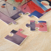 Modern Abstract kunstwerk Legpuzzel (Zijkant)