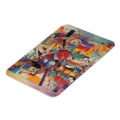 Modern Abstract kunstwerk Magneet (Linkerzijde)