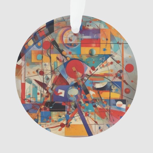 Modern Abstract kunstwerk Ornament (voorkant)