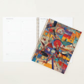 Modern Abstract kunstwerk Planner (Display)