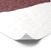 Modern Abstract landschap Poster (Hoek)