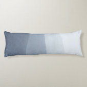 Modern Abstract Landschap Tranquil Grey Tones Lichaamskussen (Achterkant)