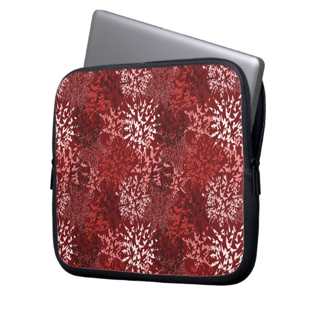 Modern Abstract Laptop Sleeve (Voorkant Links)