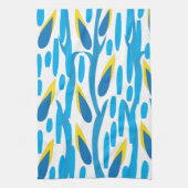 Modern Abstract lederen patroon Theedoek (Verticaal)